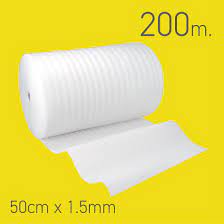 200m x 500mm White Foam Protective Roll