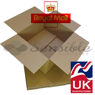 Pack of 20 Royal Mail Small Parcel Size Cardboard Boxes