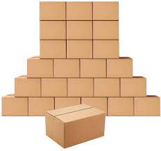 Pack of 40 Strong Moving House Cardboard Boxes