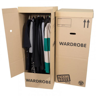 Wardrobe Boxes x 5 Pack - Hello Boxes